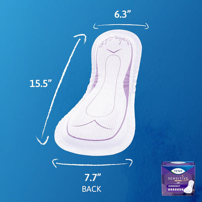 Tena Incontinence Pads for Women - Overnight - 45ct (2 Pack)