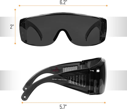 UNCO- Safety Goggles Over Glasses, Protective Goggles, Safety Gog