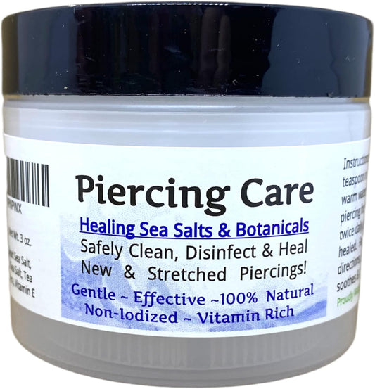 Urban ReLeaf Piercing Care - Healing Sea Salt & Botanical Afterca