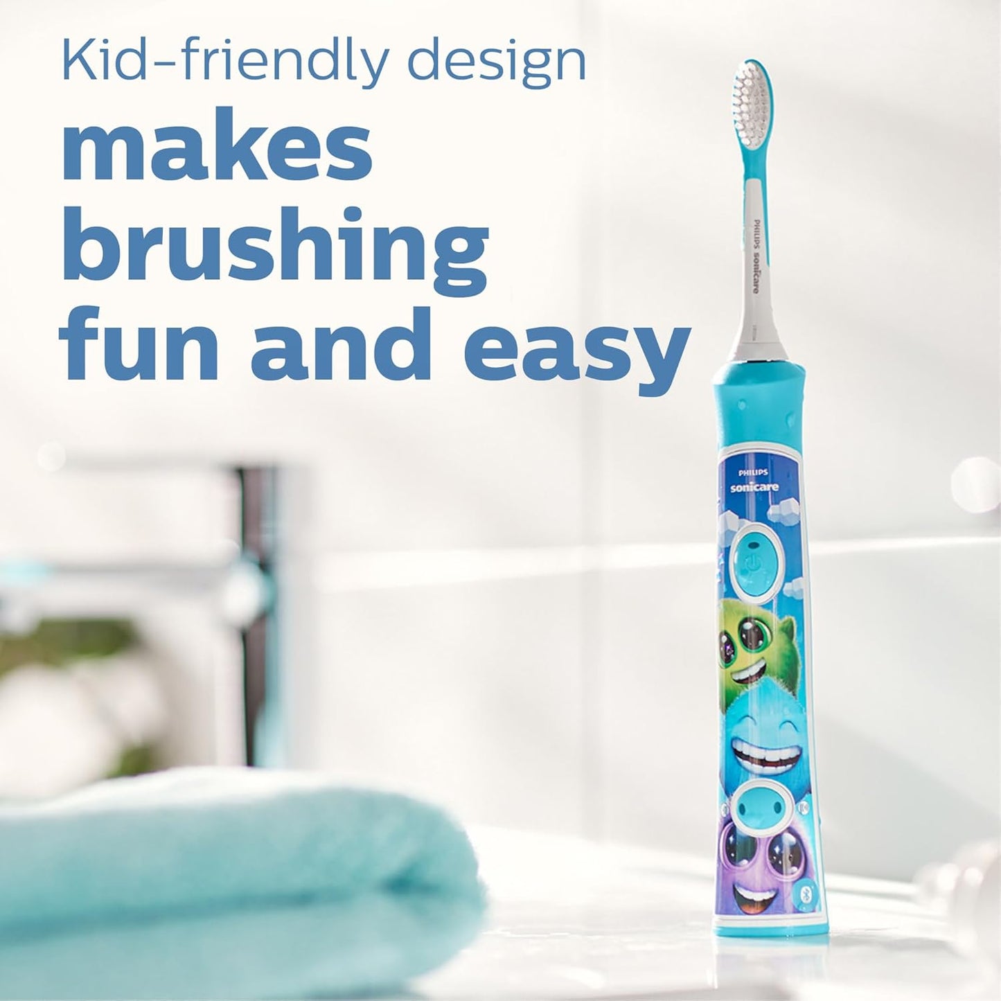 Philips Sonicare For Kids Replacement Brush Heads, 2 Pack, HX6042