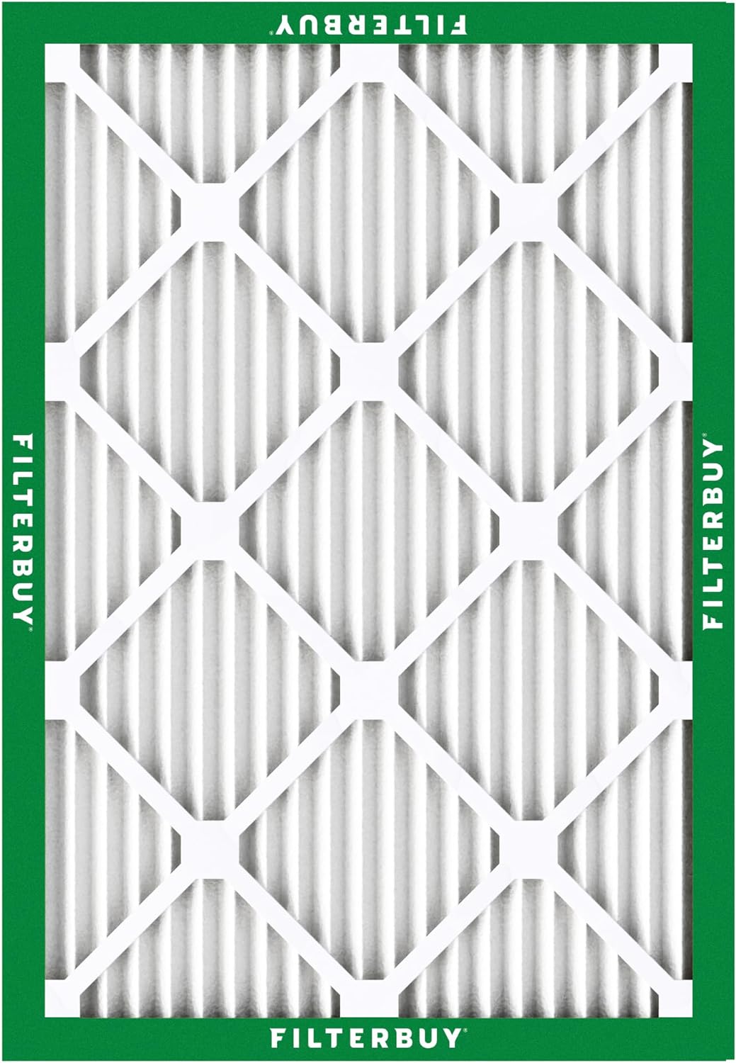 Filterbuy AFB20x23x1M8pk3 20x23x1 MERV 8 Pleated HVAC AC Furnace Air Filters (3-Pack)