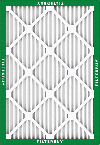 Filterbuy AFB20x23x1M8pk3 20x23x1 MERV 8 Pleated HVAC AC Furnace Air Filters (3-Pack)