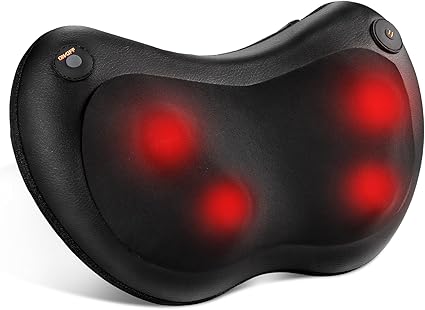 Naipo oPillow-C2 Electric Deep Shiatsu Massage Pillow with Heat K