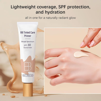 EELHOE BB Blur Tinted Moisturizer SPF 30, BB Cream Tinted Moistur