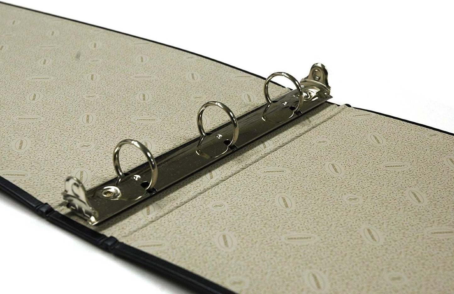 Skilcraft 3-Ring Binder for A4 & Legal Size Paper  in Landscape Format (NOT Suitable for A3 Size),  Round Ring, 45mm Capacity, 23cm (W) x 38cm (L),  Black (1)