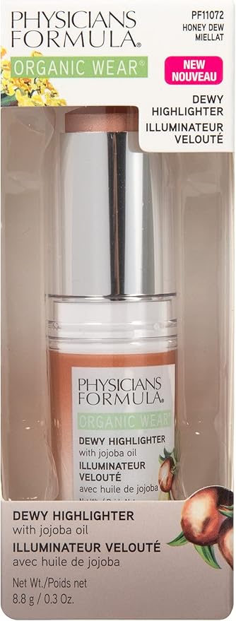 Physicians Formula Organic Weardewy Highlighter, 0.3 ounces, Hone