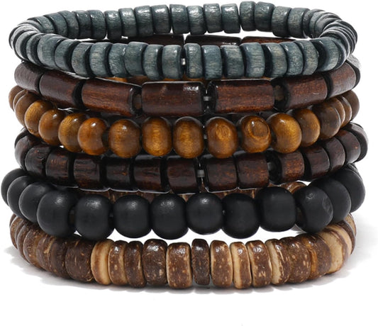 Father Day Bracelet Father Day Gifts Stackable Bracelets for Men Black Obsi