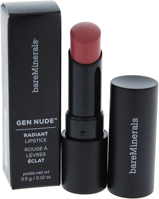 bareMinerals Gen Nude Radiant Lipstick - XoX for Women 0.12 oz Li
