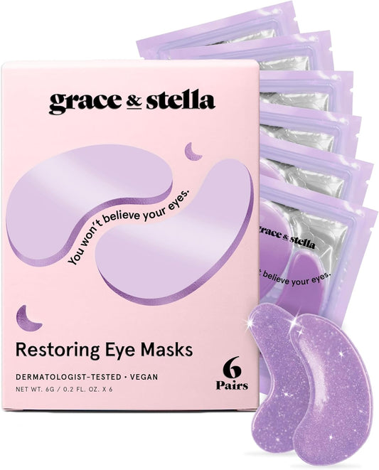grace & stella Under Eye Masks With Retinol - Revitalizing Under