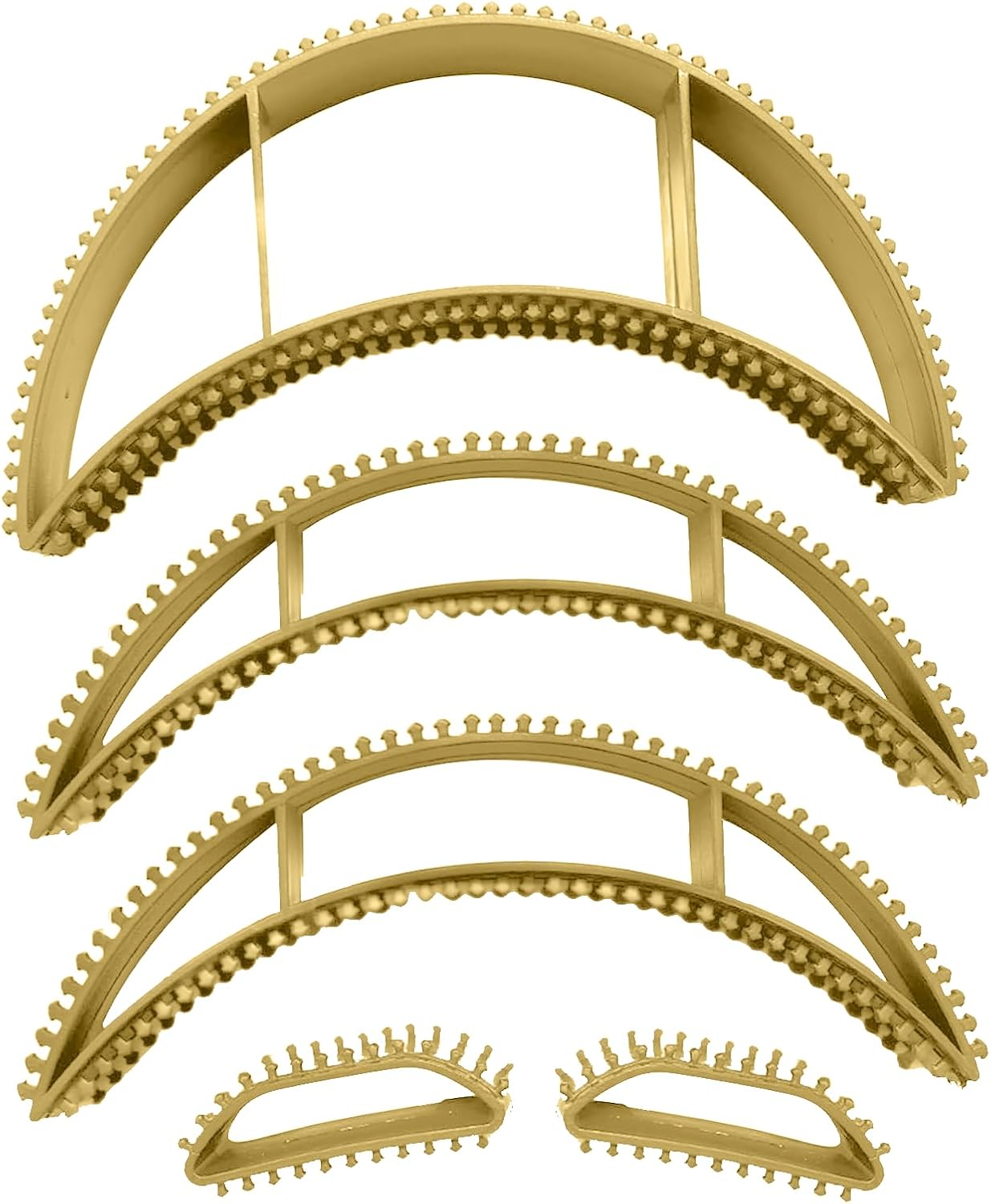 5 Pc Bump It Hair Accessory - Bump It Up Headband & Clips for Vol