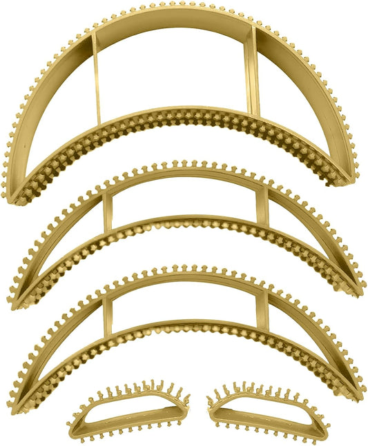 5 Pc Bump It Hair Accessory - Bump It Up Headband & Clips for Vol