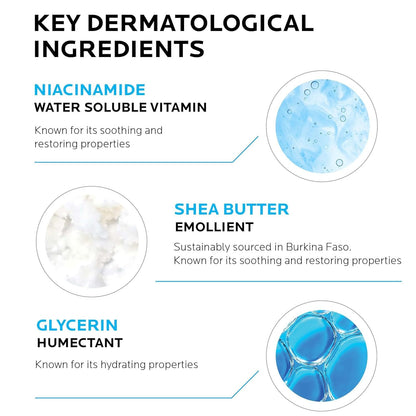 La Roche-Posay Cicaplast Hand Cream for Dry & Cracked Hands with Glycerin a