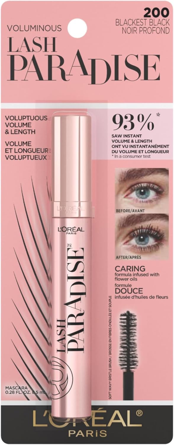 L’Oréal Paris Voluminous Lash Paradise Mascara, Lengthening Masca