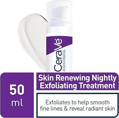 CeraVe Skin Renewing Nightly Exfoliating Treatment, 50ml