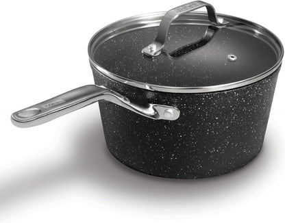 Starfrit 34706 THE ROCK Sauce Pot with Lid 3QT