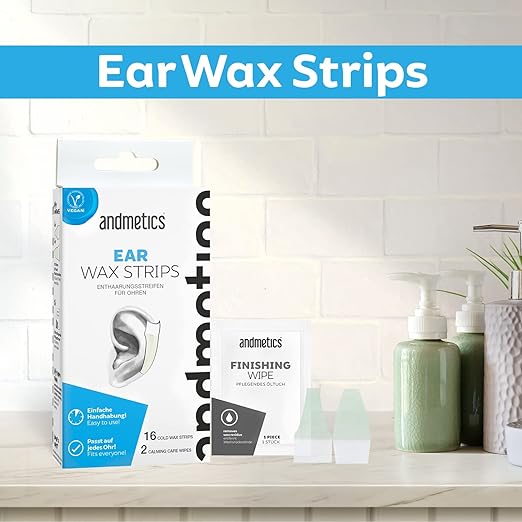 Andmetic Ear Wax Strips, 8 gram