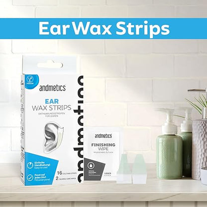 Andmetic Ear Wax Strips, 8 gram