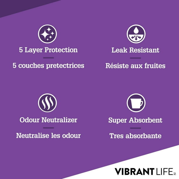Vibrant Life Regular Lavender Scented Training Pads, 150 Count