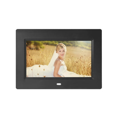 Ultra-Thin Fashion High-Definition LED Electronic 7 Inch Photo Frame Black
