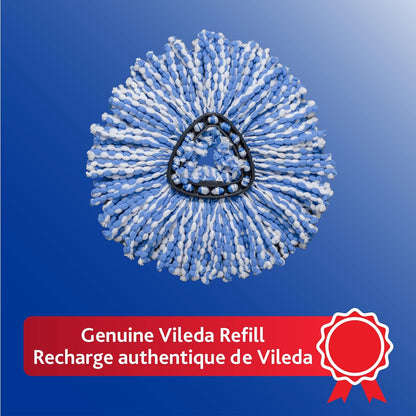 Vileda RinseClean Spin Mop Refill - Machine Washable