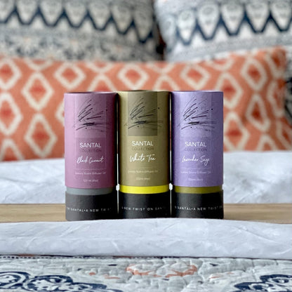 Santal Lavender Sage Diffuser Oil - AirScent Aroma and Lavender Essential O