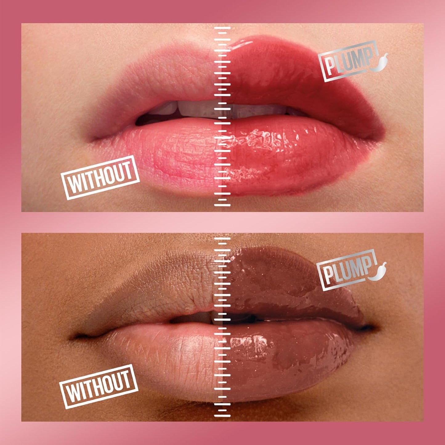 MAYBELLINE Lifter Gloss Lifter Plump, Plumping Lip Gloss with Chili Pepper