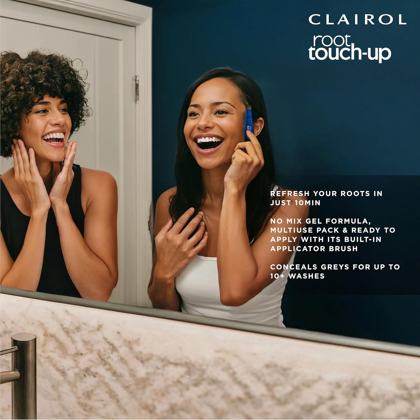 Clairol Root Touch-Up Semi-Permanent Hair Color Blending Gel, 5 M