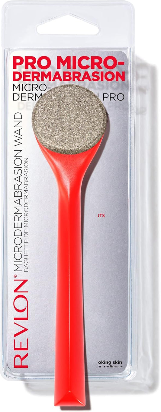 Revlon Microdermabrasion Wand, Gently Exfoliate Skin with Real Di
