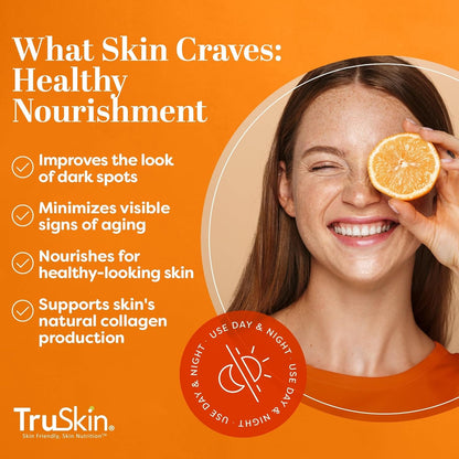TruSkin Vitamin C Serum For Face – Anti Aging Formula with Vitamin C, Hyalu