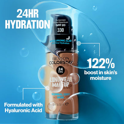 Revlon Liquid Foundation, ColorStay Face Makeup for Normal and Dr