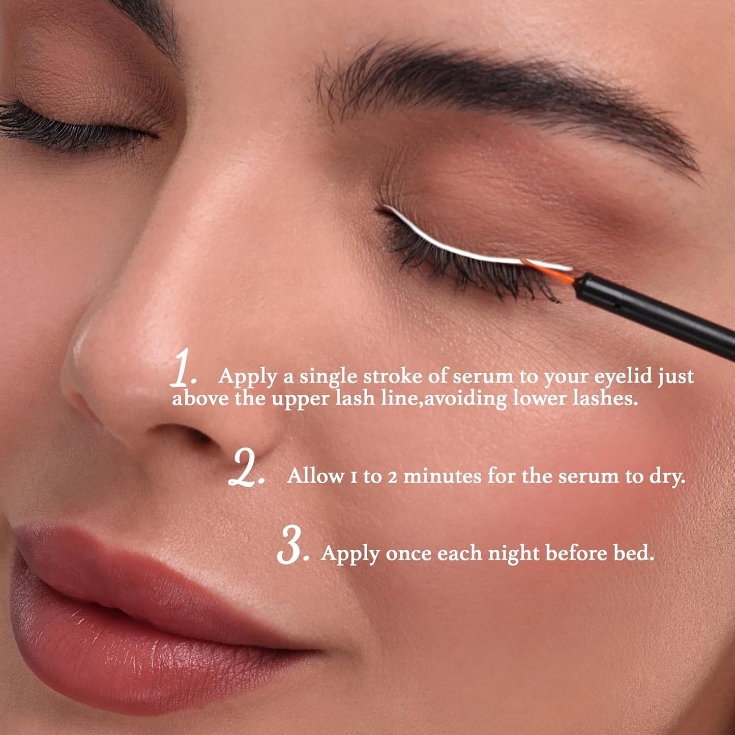 Lash Serum - Advanced Formula for Longer, Fuller, and Thicker Lashes and Br