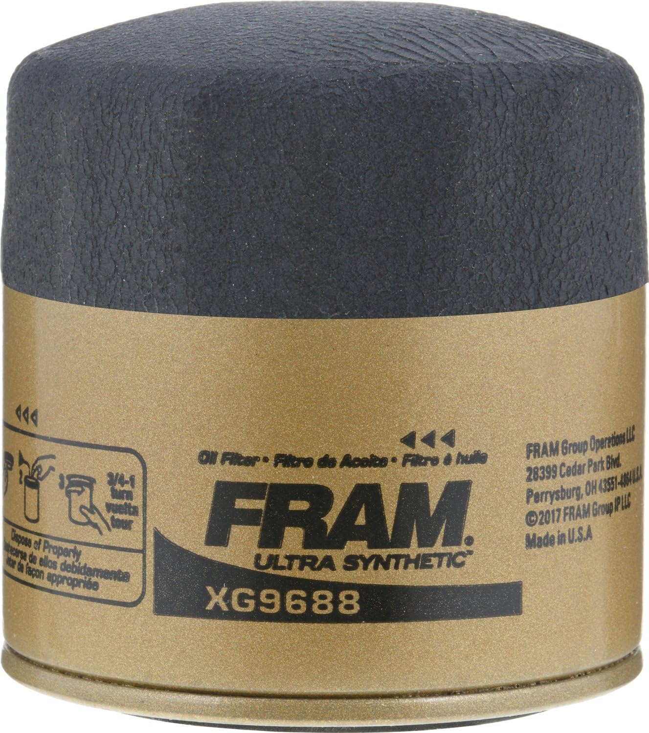 FRAM XG9688 ULTRA Spin-On Oil Filter
