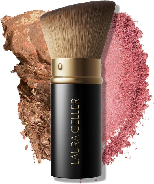 LAURA GELLER NEW YORK Retractable Black Kabuki Brush for Liquid,