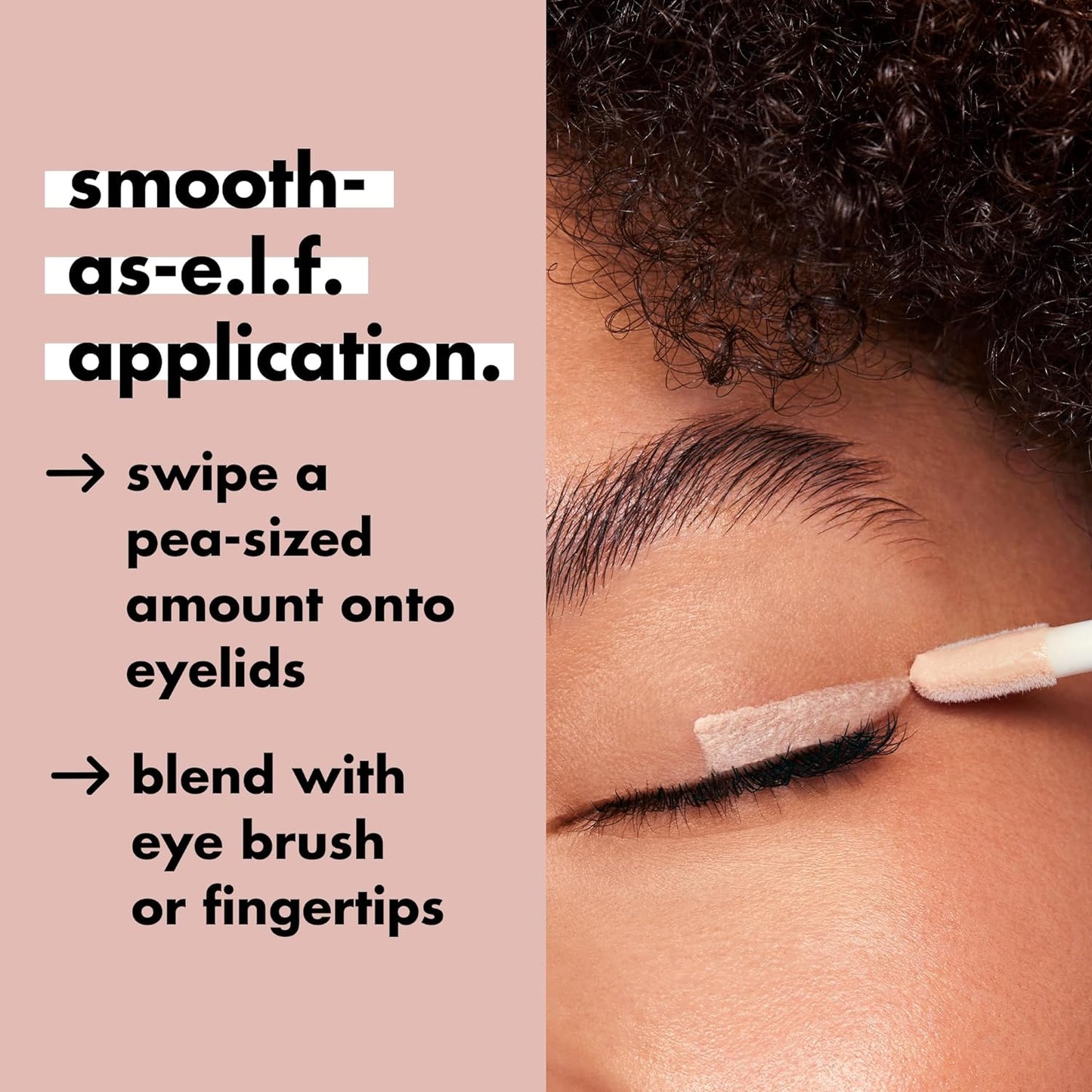 e.l.f. Lock It Down Eyeshadow Primer, Smooth, Creamy Primer For Long-Lastin
