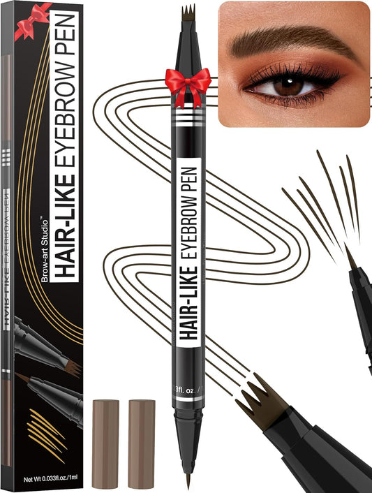 Microblading Eyebrow Pen - Eyebrow Pencil Magical 2-in-1 Dual-End