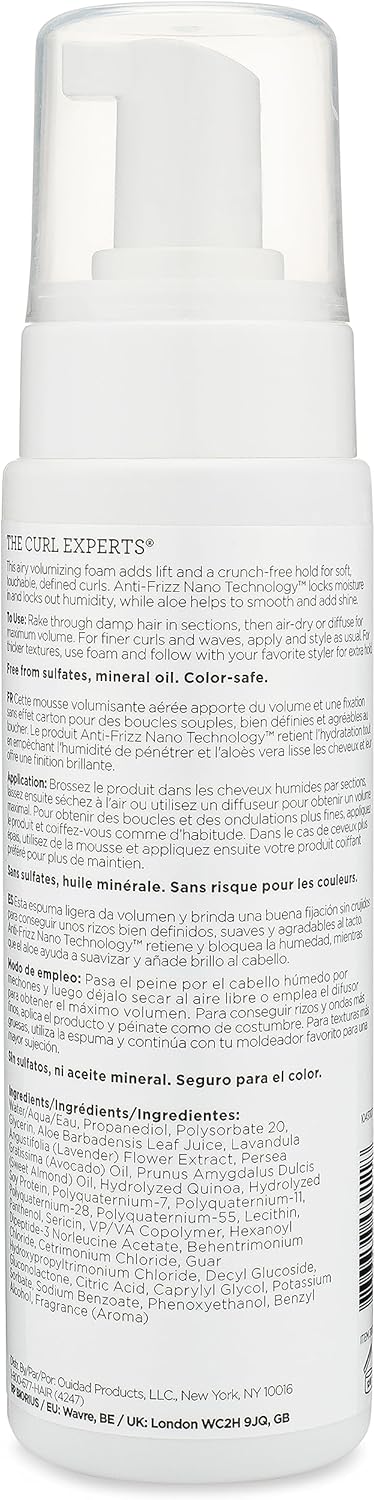 Ouidad Advanced Climate Control Featherlight Volumizing Foam Foam Unisex 7