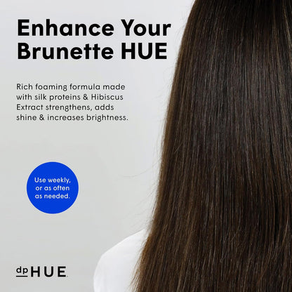 dpHUE Cool Brunette Shampoo - 8.5 oz - Blue Pigments Neutralize Unwanted Or
