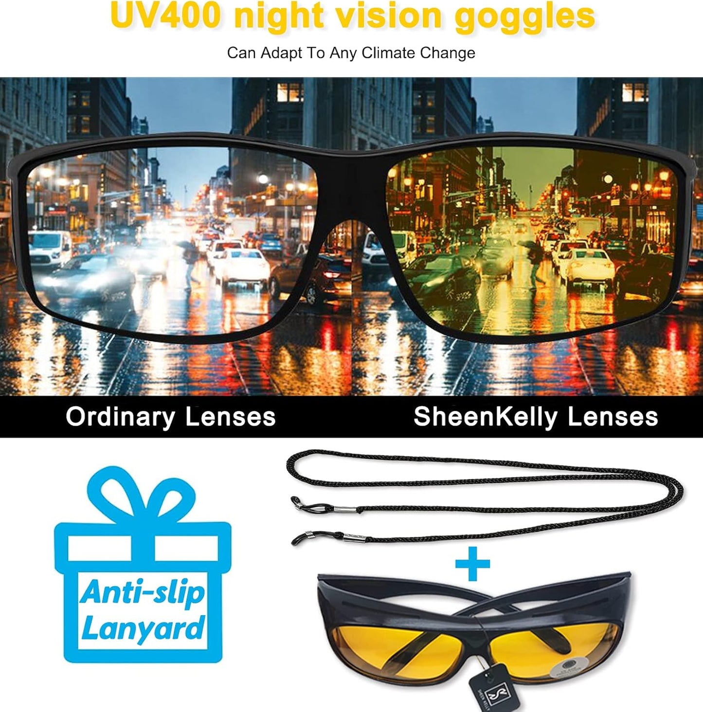 Polarized Fit Over Glasses Sunglasses with Side Shield Driving Le