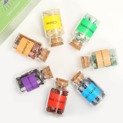 QianCannaor Libra Healing Crystals Gift Set, Birthstones Crystals and Heali
