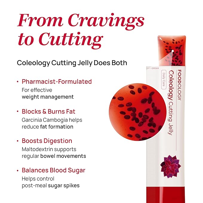 Coleology Cutting Jelly (10 Days) - Garcinia Cambogia (HCA) Jelly