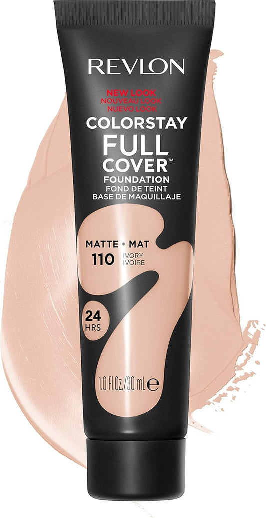 REVLON ColorStay Full Cover Longwear Matte Foundation, Heat & Swe