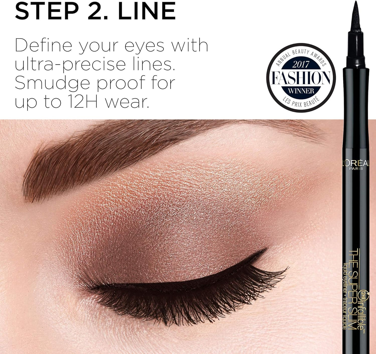L'Oréal Paris Voluminous Lash Paradise Mascara, Infallible Super