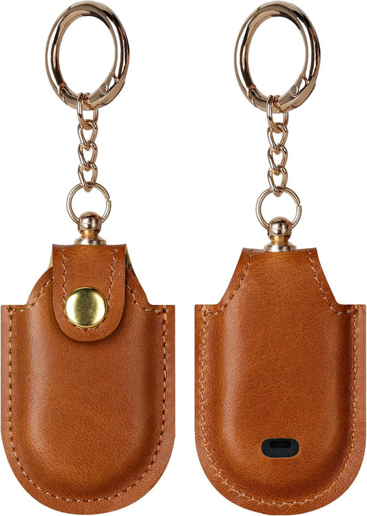 Feitenn for Samsung Smartag 2 case, Premium Genuine Leather Keych