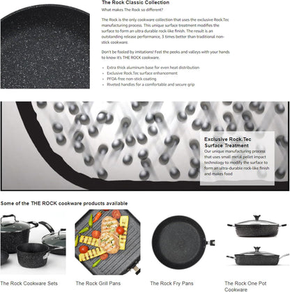Starfrit 34706 THE ROCK Sauce Pot with Lid 3QT