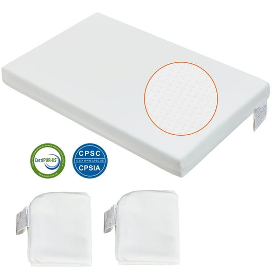 BENTISM NSD-F2301148 3'' Two-sided Portable Crib Mattress