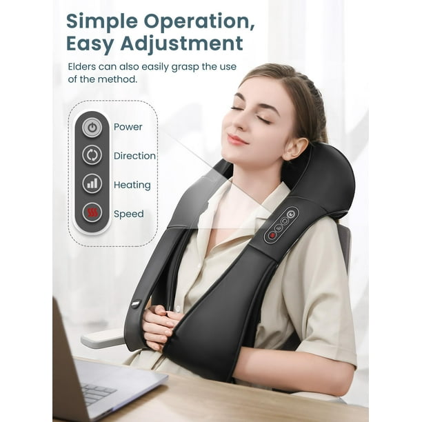 Naipo 150DC Shiatsu Back and Neck Massager