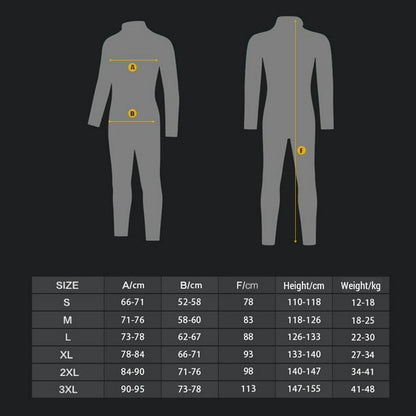 Wetsuit,Thickness Suit And Thickness Warmth In Cold Wat