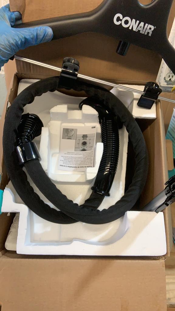 Conair GS28TKC Ultimate Fabric Steamer  Black/Silver
