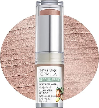 Physicians Formula Organic Weardewy Highlighter, 0.3 ounces, Hone