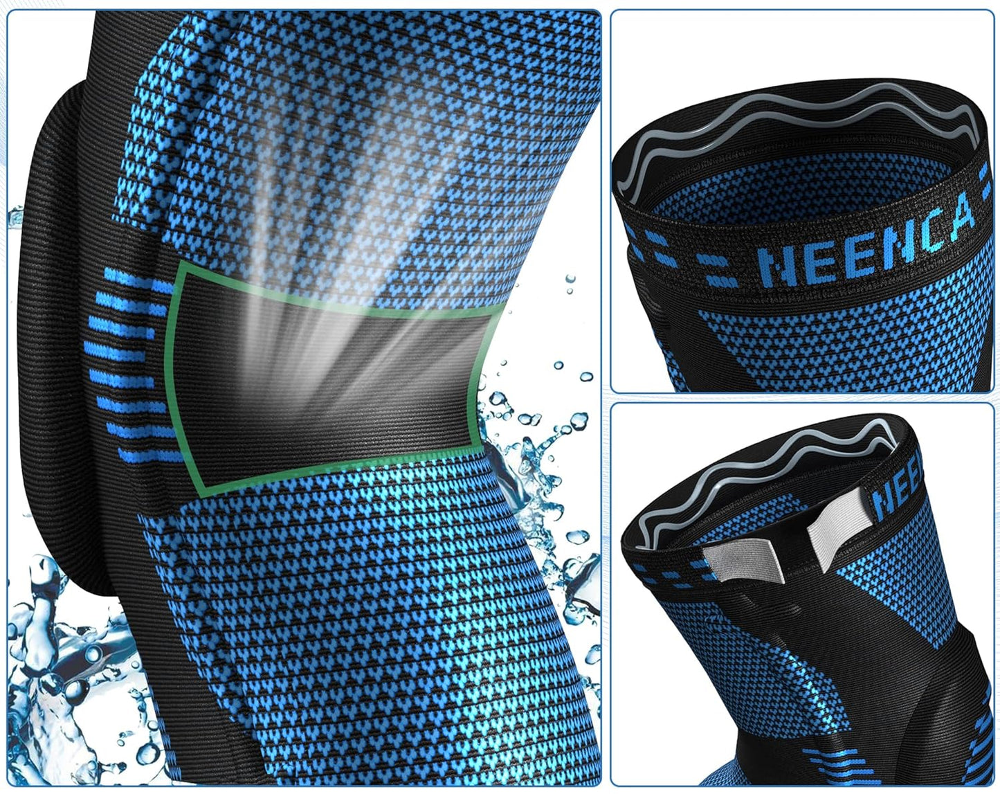 NEENCA Professional Knee Brace for Pain Relief, Medical Knee Supp